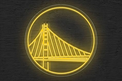 Golden State Logo LED Neon Sign - Best Buy Neon Signs