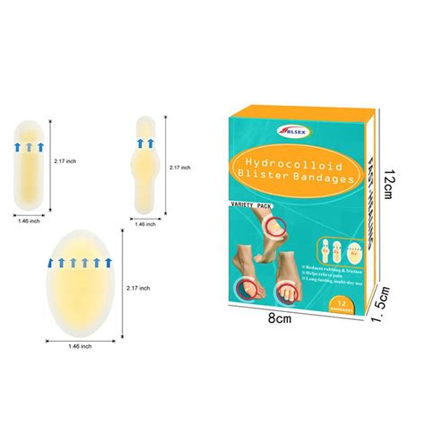 Off Promotions! Hydrocolloid Bandages Blister Pads Hydrocolloid Blister Prevention for Heels ...