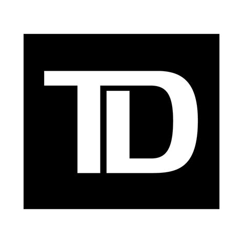 TD Bank Black Logo Vector - (.Ai .PNG .SVG .EPS Free Download)