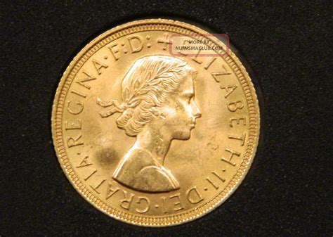 1958 British Gold Sovereign