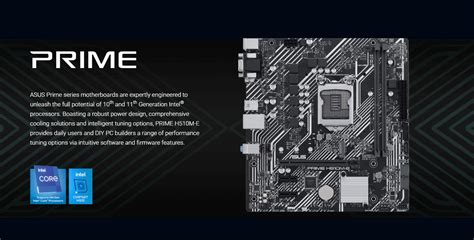 Mainboard ASUS PRIME H510M-E Giá Tốt, Bền Bỉ Cho PC Gaming