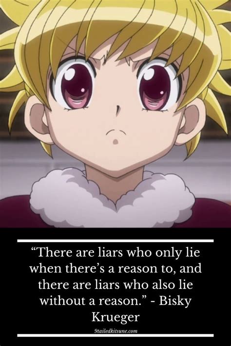 Biscuit Krueger Quotes (Hunter x Hunter) | Hunter quote, Hunter x ...