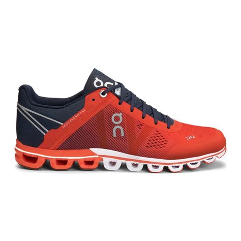 Cloudflow Womens LIGHTWEIGHT CUSHIONED Road Running Shoes Crimson ...