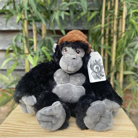 Gorilla Spirits Recycled Plush Gorilla – Gorilla Spirits