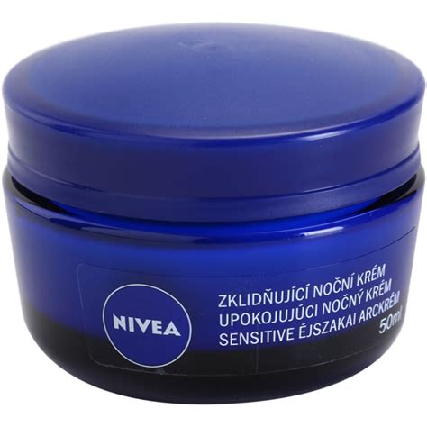 NIVEA FACE Soothing Night Cream For Sensitive Skin | notino.co.uk