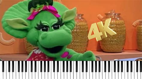 Barney - Macaroni and Cheese Song 4K Sheet Music - YouTube