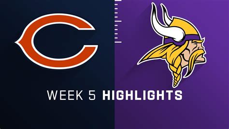 Chicago Bears vs. Minnesota Vikings highlights | Week 5