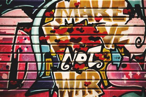 Make War Graffiti · Free Stock Photo