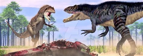 Saurophaganax and Torvosaurus | Dinosaur life, Prehistoric animals, Dinosaur images