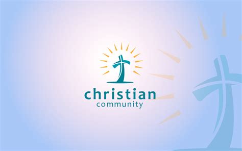 Church cross Logo Design Template #234714 - TemplateMonster