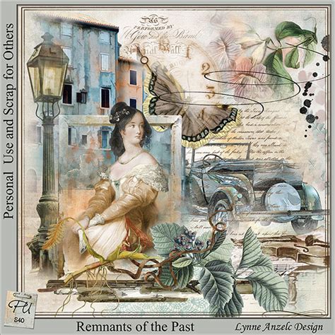 Remnants of the Past by Lynne Anzelc Designs