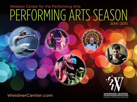 Weidner Center Season Announced – Alumni News & Events