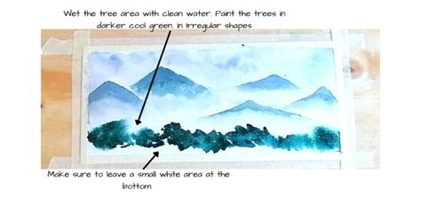 Simple Watercolor Mountain Tutorial for Beginners - My Art Aspirations