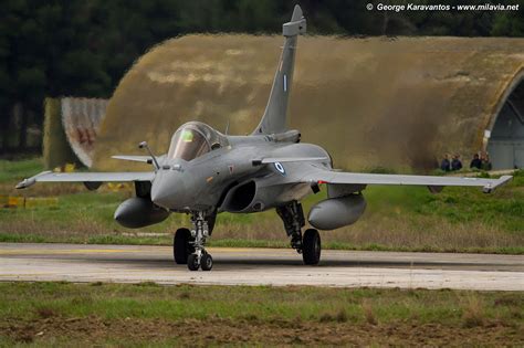 Arrival First Hellenic Air Force Rafales - Tanagra air base, Greece ...