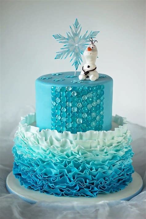 24 Amazing Disney Frozen Cake Ideas