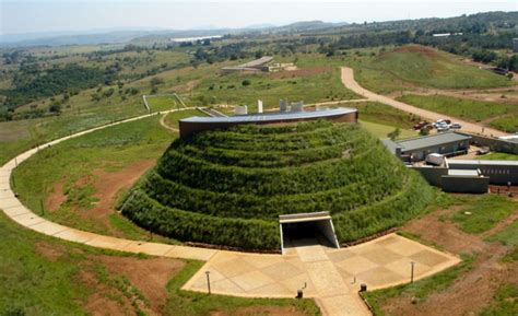 Aerial Views of Maropeng – Maropeng and Sterkfontein Caves