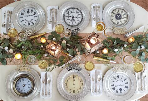 A Timeless Table For New Year’s Eve - Cottage style de