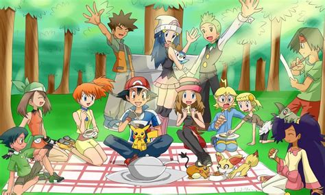 Poke Picnic reunion by Jeffanime on DeviantArt | Pokémon heroes ...