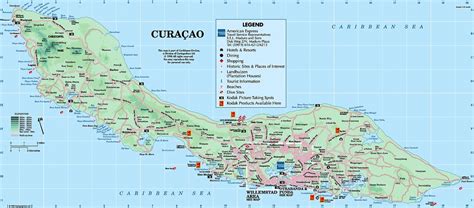 001 - Map of Curacao | Map of Curacao - Habitat Curacao on b… | Flickr