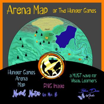 Hunger Games Arena Map by Blue Daze and Butterflies | TPT