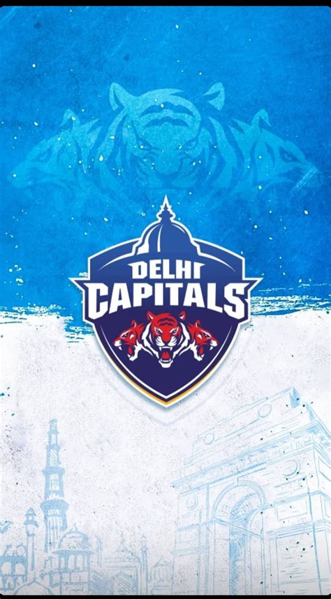 Download Delhi Capitals Logo Art Wallpaper | Wallpapers.com