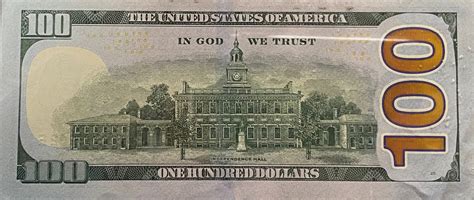 2017A Trinary 100 Dollar Note - Etsy