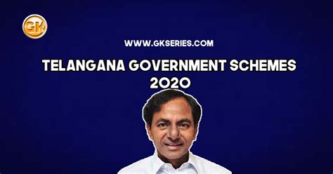 Telangana Government Schemes 2020