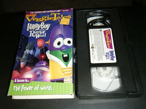 VeggieTales - Larryboy & the Rumor Weed (VHS, 2000) on eBid United States | 182938445