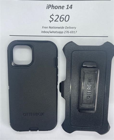 iPhone 14 Otterbox-Defender Black - Accessory Vine