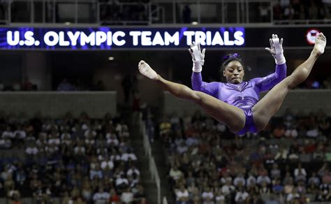 Simone Biles on top after first day of Olympic Trials - Baltimore Sun