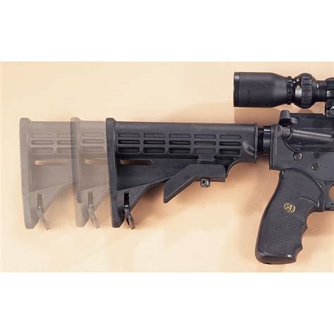 TAPCO® T6 6-position M4 / M16 / AR-15 Stock - 106929, Tactical Rifle Accessories at Sportsman's ...