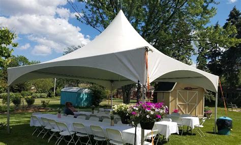 Rental Tent Photo Gallery - Affordable Backyard Tents