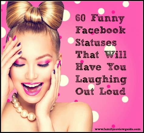 60 Funny Facebook Statuses - Family Review Guide | Funny facebook status, Facebook humor ...