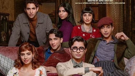 The Archies new poster: Agastya Nanda, Khushi Kapoor, Suhana Khan, and ...