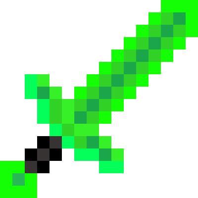 Emerald Sword | Minecraft Items | Tynker