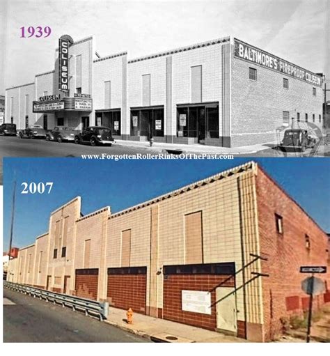 Baltimore Coliseum Roller Rink - Forgotten Roller Rinks of the Past