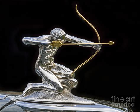 1935 Pierce Arrow Hood Ornament Photograph by Dennis Hedberg | Pixels