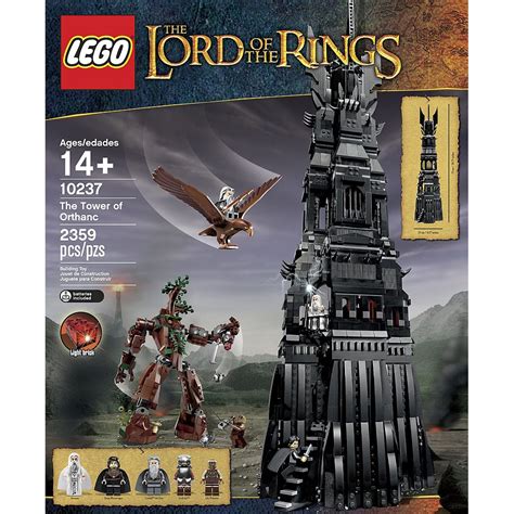 LEGO Lord of the Rings Tower of Orthanc Set | Lego, Lord and Tower