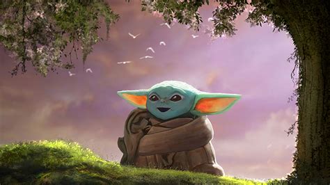 Baby Yoda Fanart 4k Wallpaper,HD Movies Wallpapers,4k Wallpapers,Images,Backgrounds,Photos and ...