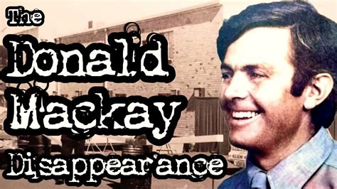 🔍The Donald Mackay Disappearance - Griffith 1977 - YouTube