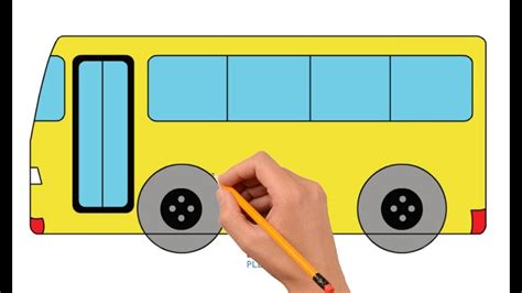 Simple Bus Drawing | Free download on ClipArtMag