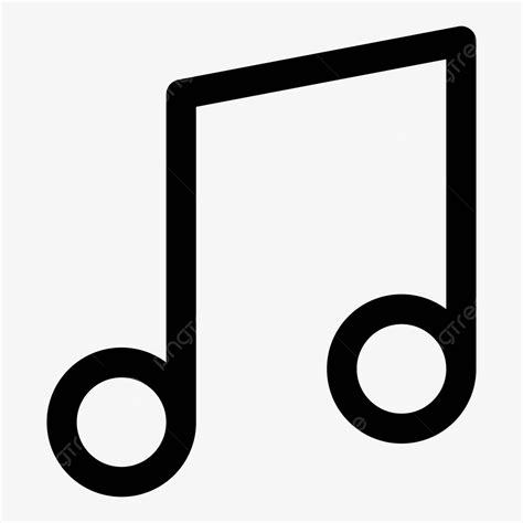 Music Note Vector Icon On White Background Quarter Icon Tone Vector, Quarter, Icon, Tone PNG and ...