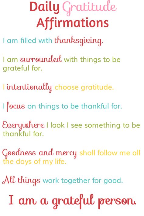 How to Change Your Life with Daily Gratitude Affirmations • The Littlest Way