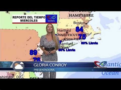 Colombian Weather Girl Gloria Conroy. #hot #weather #wow 07/22/2020 ...