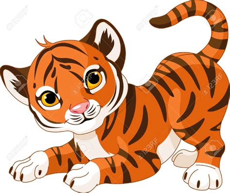 Tiger cub clipart - Clipground