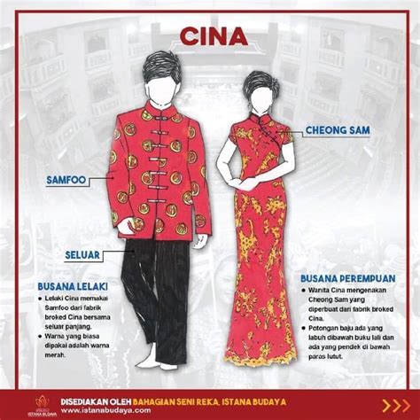 Baju Tradisional Cina Lelaki Dan Perempuan / Kaum Cina Pakaian Tradisional Kaum Di Malaysia ...