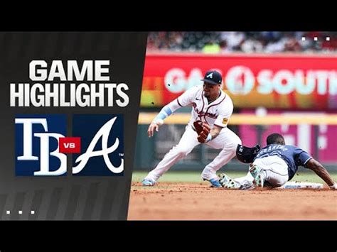 Rays vs. Braves Game Highlights (6/16/24) | MLB Highlights - YouTube