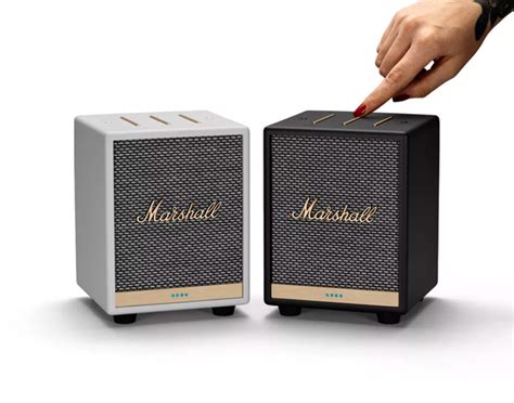 the mini marshall speaker is a tiny cube with huge sound (and alexa ...