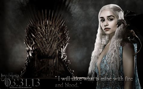 Game of thrones khaleesi art 4k