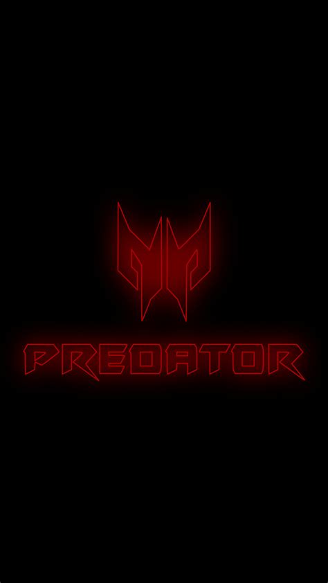 Acer Predator, Logo, Red Glow, 4K, #36 Wallpaper PC Desktop